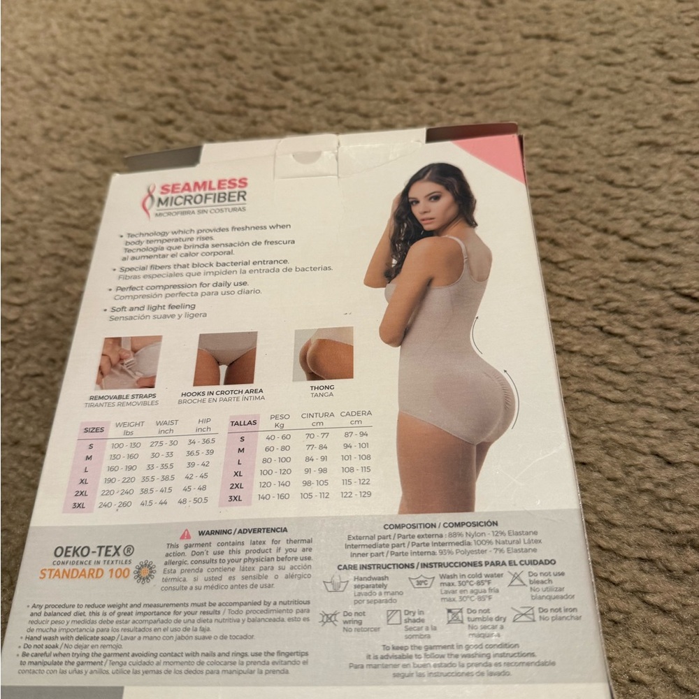 CYSM Women's Thermal Body Shaper - Beige - Picture 4 of 4